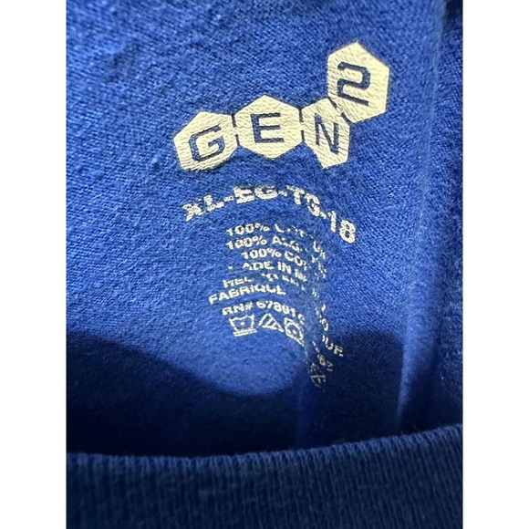 Florida Gators Soccer Shirt Mens XLarge Blue Long Sleeve Fanatics - Picture 2 of 2